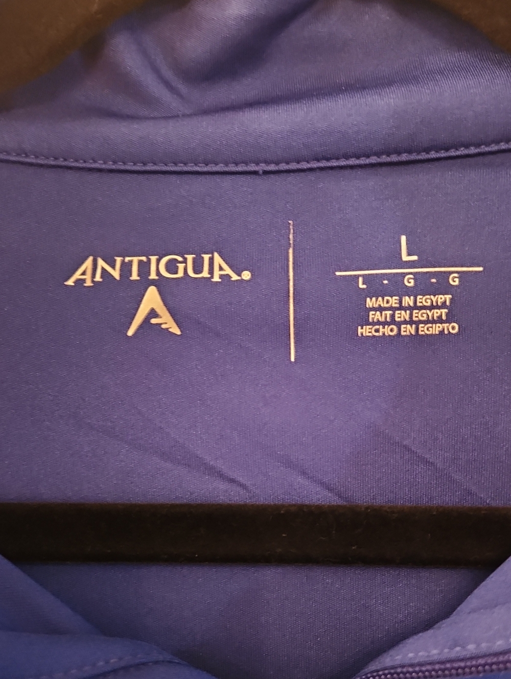 Buffalo Bills Antigua Quarter Zip - Picture 2 of 5